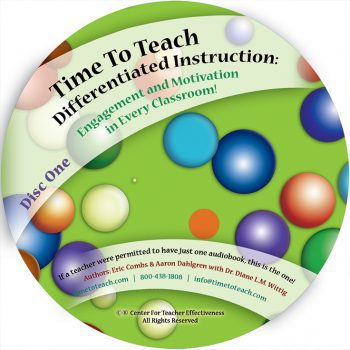 Student Engagement and Motivation – Differentiated Instruction, Engagement and Motivation in Every Classroom (audiobook) $89.95